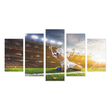 Excited Stadium Football Player-Soccer Empire